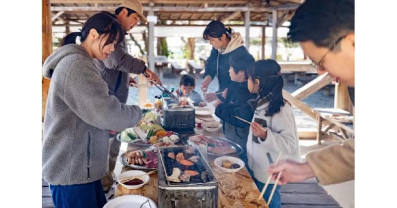 【ふるさと納税】GF-15　ごかつら池ふるさと村　手ぶらでBQQ（特選松阪牛セット） 4名様用チケット