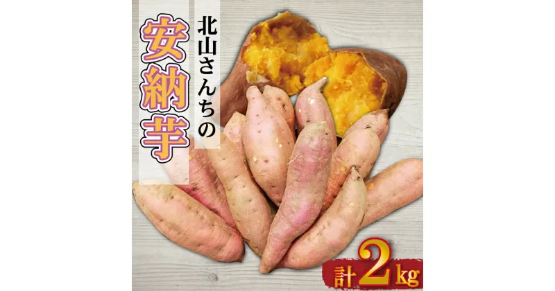 【ふるさと納税】 北山さんちのさつまいも 安納芋 2kg さつまいも サツマイモ 薩摩芋 いも 芋 ほくほく 産地直送 新鮮 野菜 季節の野菜 旬 直送