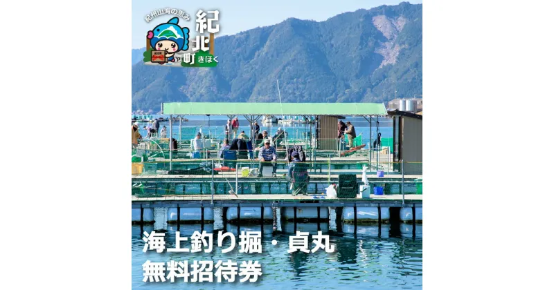 【ふるさと納税】海上釣り堀　貞丸　無料招待券　三重県　紀北町　引本浦　海山　貞丸水産　マダイ　クロダイ【P02】