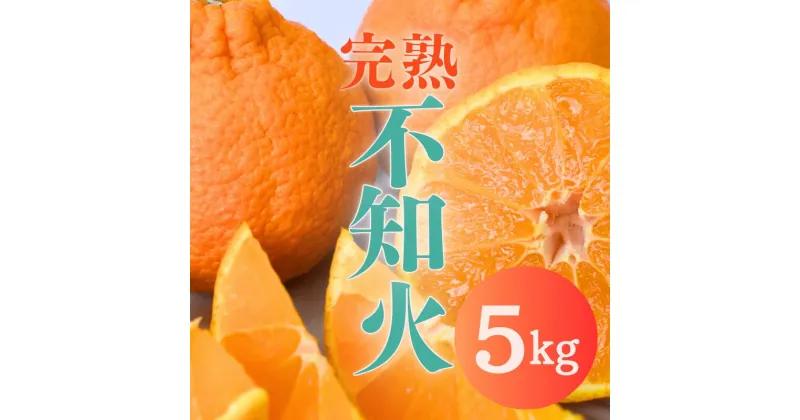 【ふるさと納税】 不知火 たにぐち農園の 完熟不知火 5kg 【2025年2月中旬から3月下旬までに順次発送】 デコポン みかん ミカン 蜜柑 柑橘 果物 くだもの フルーツ 予約 人気 ジューシー 甘い 産地直送 送料無料