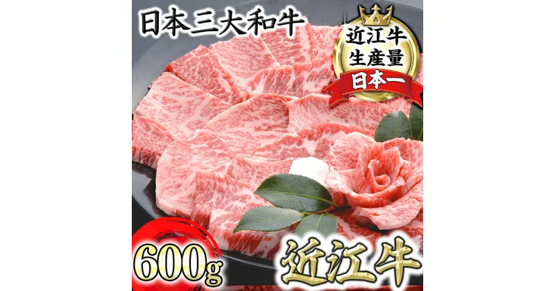 【ふるさと納税】近江牛 カルビ 焼肉 600g 千成亭 A4/A5 焼肉用 国産 ブランド牛 日本三大和牛 4等級以上の未経産牝牛限定 キャンプ アウトドア 贈り物 ギフト にも 冷凍 送料無料【リピート多数】【頑張った方へのご褒美を贅沢に】【畜産農家支援】