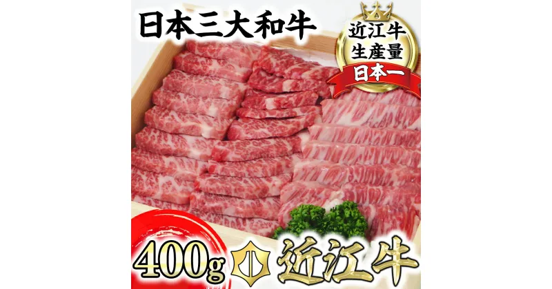 【ふるさと納税】近江牛 4等級以上 焼肉 鉄板焼用 400g 毛利志満 牛肉 牛肉 赤身 焼き肉 焼肉 牛 A4 A5 冷蔵 国産 滋賀県産 近江八幡 贈り物 ギフト 送料無料【リピート多数】【頑張った方へのご褒美を贅沢に】【畜産農家支援】