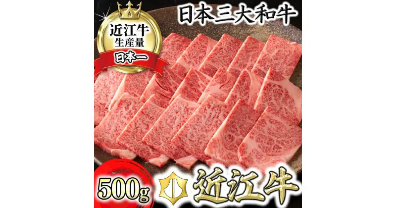 【ふるさと納税】【4等級以上】【カネ吉山本】近江牛[選] 焼肉用 リブロース【500g】【牛肉】【牛】【A4】【A5】【国産】