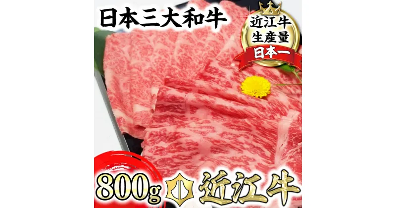 【ふるさと納税】近江牛 A5ランク サーロイン・モモ すき焼 【800g】食べ比べセット すき焼き肉 【牛肉】【牛】【A5】【すき焼き】【赤身】【国産】【リピート多数】【頑張った方へのご褒美を贅沢に】【畜産農家支援】