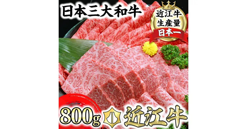 【ふるさと納税】近江牛 2種 食べ比べ 焼肉用 すき焼き用セット A5ランク 800g カルビ/ロース すき焼き肉 国産 牛肉 にく 送料無料 冷凍 肉のげんさん ブランド牛 日本三大和牛 人気部位 焼きしゃぶ バーベキュー bbq