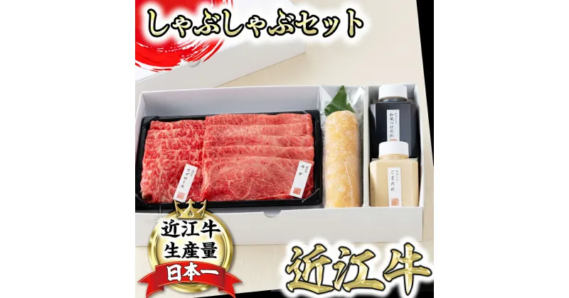 【ふるさと納税】【カネ吉山本】近江牛 定番・牛しゃぶしゃぶセット