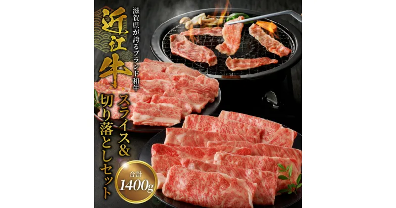 【ふるさと納税】近江牛スライス 500g・近江牛切り落とし 300g×3 ブランド牛 和牛 牛肉 肉 黒毛和種 霜降り 柔らかい サシ きめ細かい 日本三大和牛 近江牛 柔らかい 牛肉 おすすめ 守山市