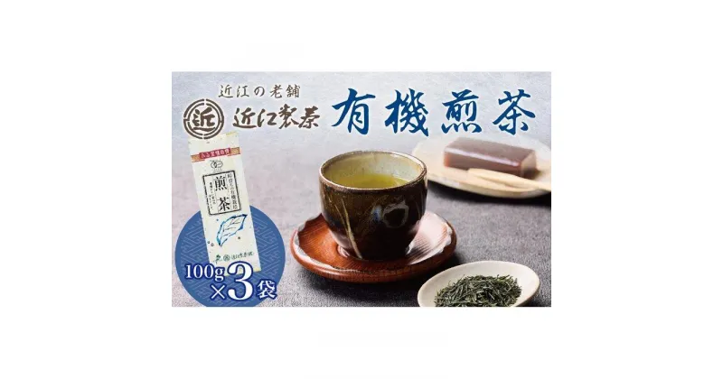 【ふるさと納税】有機 煎茶 100g × 3袋 ( 300g ) | 飲料 茶葉 ソフトドリンク 人気 おすすめ 送料無料