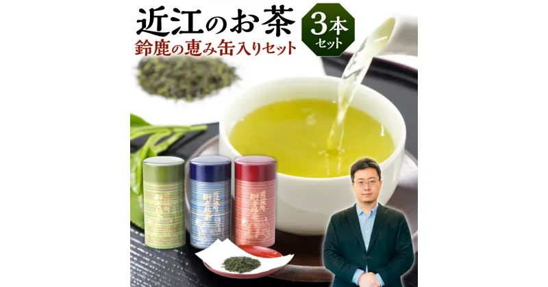 【ふるさと納税】 近江のお茶 鈴鹿の恵み缶入りセット お茶 茶葉 茶 緑茶 楽天 寄付 返礼品 お歳暮 ギフト プレゼント お祝い 贈り物 ふるさと納税 滋賀県 東近江 近江 B16 銘茶ますきち