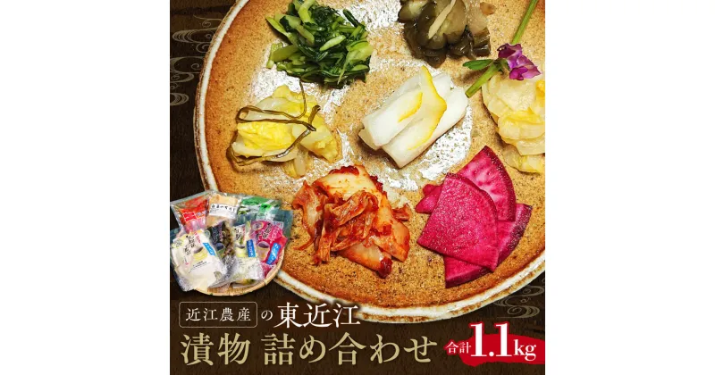 【ふるさと納税】 近江農産の東近江漬物詰め合わせ 合計1.1kg 漬物 野菜 乳酸菌 楽天 返礼品 寄付 お歳暮 ギフト プレゼント お祝い 贈り物 故郷納税 滋賀県 東近江市 近江 おうみ O-I04 農事組合法人近江農産組合