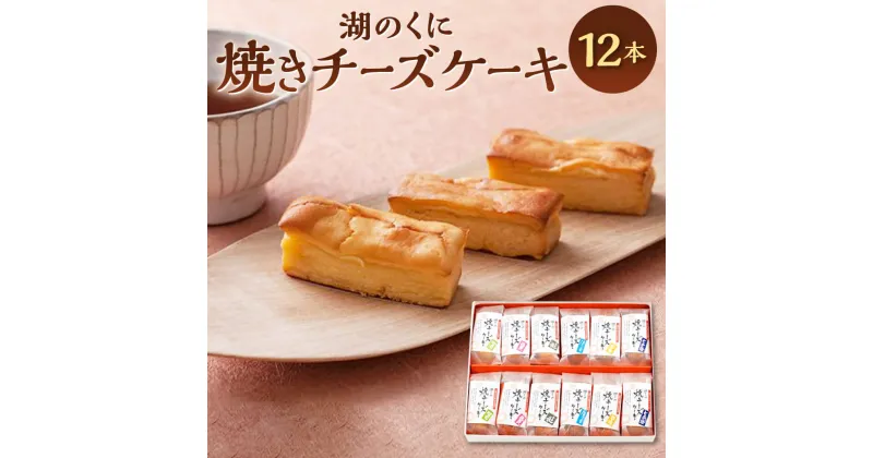 【ふるさと納税】湖のくに焼チーズケーキ12本 ケーキ 洋菓子 生菓子 酒粕 さけかす チーズ チーズケーキ 楽天 寄付 返礼品 お歳暮 ギフト プレゼント お祝い 贈り物 ふるさと納税 滋賀 近江 東近江　A-D20　社会福祉法人あゆみ福祉会(工房しゅしゅ)