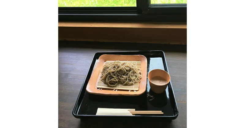 【ふるさと納税】【在来伊吹そば】手打ち十割そば（つゆ付き）　麺類・手打ち・十割そば・蕎麦・そば・3人前・つゆ付き