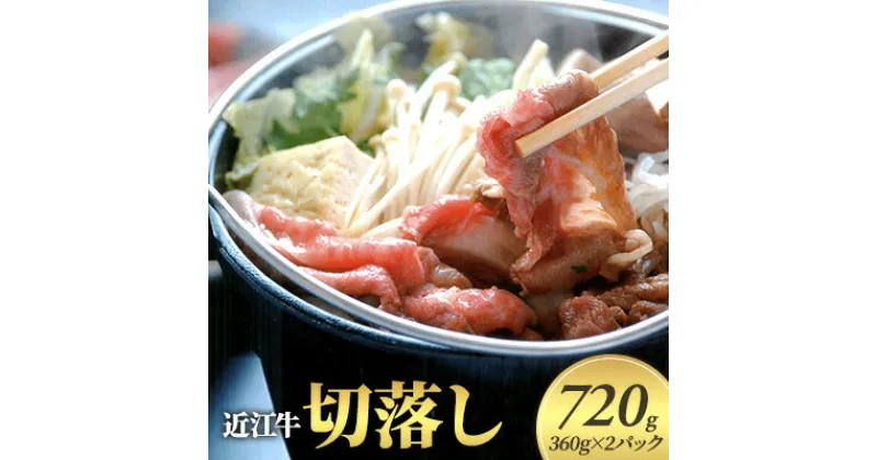 【ふるさと納税】近江牛　切落し　720g　 近江牛 牛肉 切落し 720g