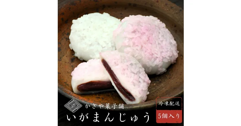 【ふるさと納税】冷凍いがまんじゅう 5個入り 和菓子 菓子 饅頭 まんじゅう 銘菓 お茶菓子 冷凍