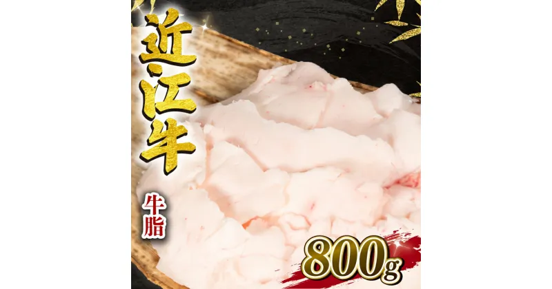 【ふるさと納税】 近江牛 牛脂 800g 冷凍 黒毛和牛 ブランド牛 牛肉 和牛 日本 三大和牛 惣菜 焼肉 すき焼き 焼肉 炒め物 カレー ㇵンバーグ 野菜炒め プロ 贈り物 ギフト 国産 滋賀県 竜王町 岡喜 神戸牛 松阪牛 に並ぶ 日本三大和牛 ふるさと納税 5000円以下