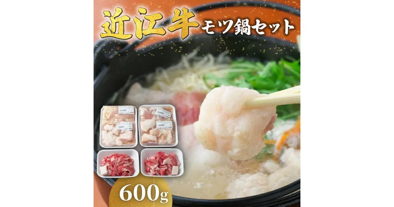 【ふるさと納税】 近江牛 モツ鍋 セット 600g 冷凍 ( もつ 鍋 切り落とし もつ鍋 てっちゃん こてっちゃん 黒毛和牛 ブランド 近江牛 牛肉 三大和牛 贈り物 ギフト 国産 滋賀県 竜王町 岡喜 神戸牛 松阪牛 に並ぶ 日本三大和牛 ふるさと納税 )