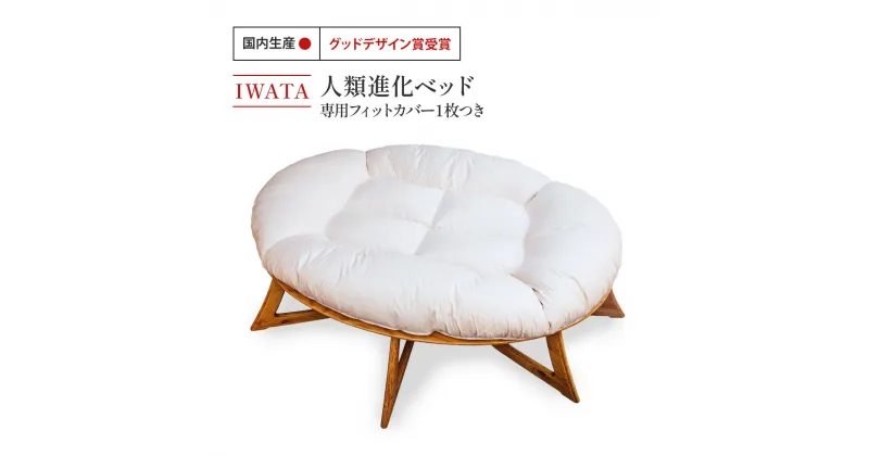 【ふるさと納税】IWATA　人類進化ベッド　（専用フィットカバー1枚つき）　AA041