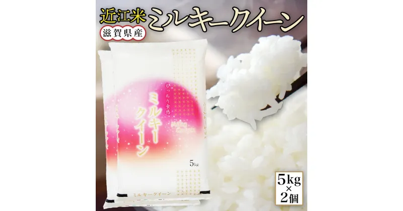 【ふるさと納税】 近江米 ミルキークイーン 白米10kg 令和6年産 送料無料 近江 米 BD04