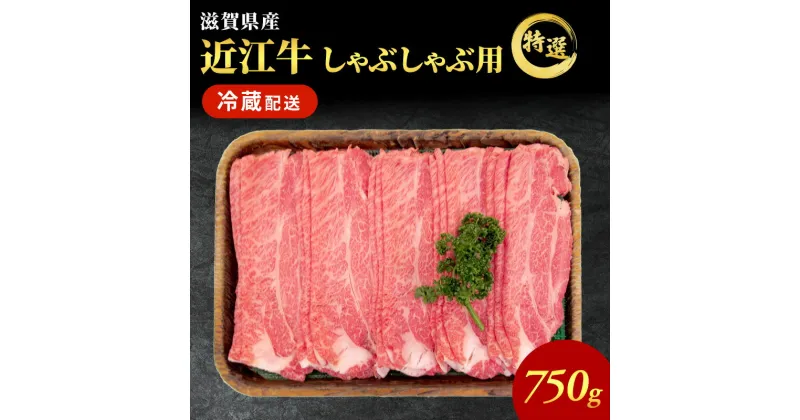 【ふるさと納税】近江牛特選霜降りしゃぶしゃぶ用約750g【納期 最長3カ月】牛肉 黒毛和牛 肩ロース モモ しゃぶしゃぶ しゃぶしゃぶ用 肉 お肉 牛 和牛 納期 最長3カ月 冷蔵　 ふるさと納税 近江牛 牛肉 しゃぶしゃぶ お肉 　お届け：繁忙期は最長3か月。納期指定不可