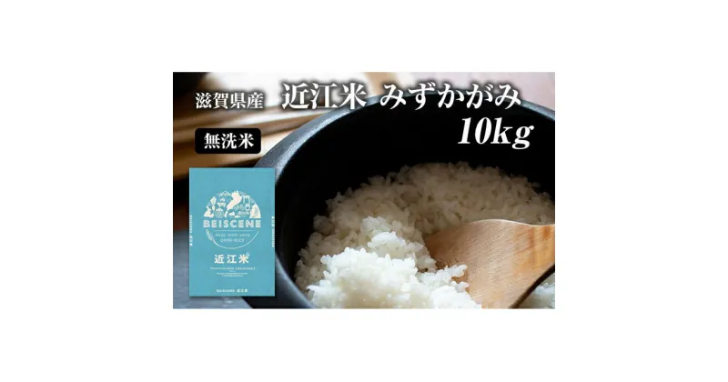 【ふるさと納税】令和6年産新米 滋賀県豊郷町産　近江米 みずかがみ　無洗米　10kg　お米・米・無洗米