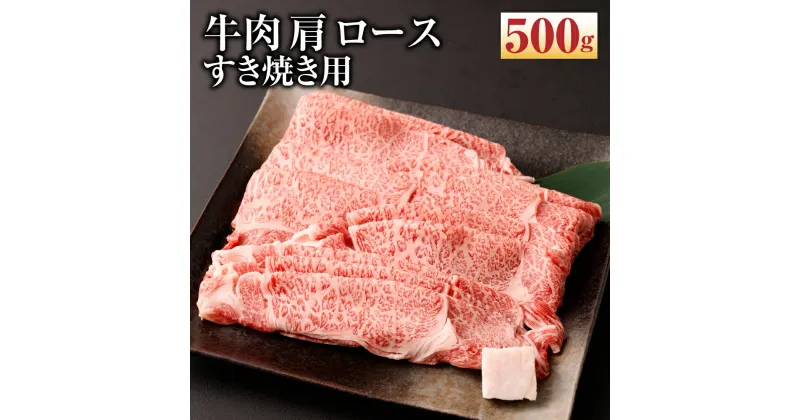 【ふるさと納税】【京都モリタ屋】牛肉 肩 ロース すき焼き用 500g | 和牛 肉 国産肉 京都肉 脂身 赤身 逸品 お取り寄せ グルメ ご当地 ギフト お祝い 内祝い モリタ屋 人気 おすすめ 京都府 京都市