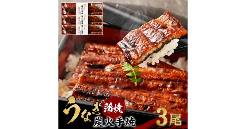 【ふるさと納税】【春日】うなぎ蒲焼炭火手焼 3尾セット | タレ 山椒 付き 鰻 ウナギ 蒲焼 炭火焼き 備長炭 冷凍 お取り寄せ 人気 おすすめ 京都府 京都市