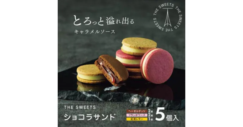 【ふるさと納税】【2024年10月下旬～発送／期間限定】ザ・スウィーツ　ショコラサンド（5個） | 菓子 おかし スイーツ デザート 食品 人気 おすすめ 送料無料