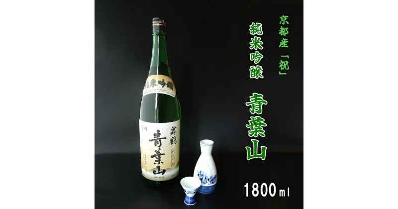 【ふるさと納税】 純米吟醸 青葉山 1800ml 1本 一升 日本酒 【送料無料】 贈答 熨斗