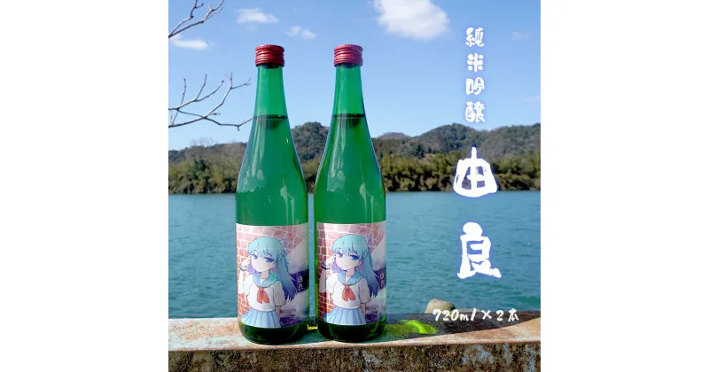 【ふるさと納税】 純米吟醸 由良 720ml×2本 日本酒 辛口 地酒 限定パッケージ 【送料無料】 贈答 熨斗