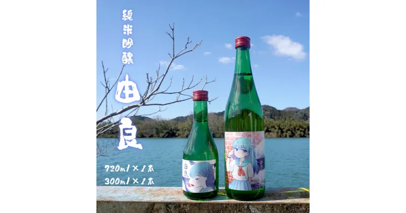 【ふるさと納税】 純米吟醸 由良 720ml×1本 300ml×1本 日本酒 2本セット 辛口 地酒 限定パッケージ 【送料無料】 贈答 熨斗