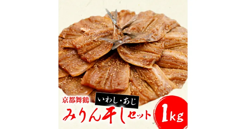 【ふるさと納税】 干物 いわし あじ みりん干し セット 鰯 鯵 ひもの 詰め合わせ 500g ずつ 冷凍 合計 1kg 1キロ 10000円 魚類 一万円 京都府 舞鶴【送料無料】