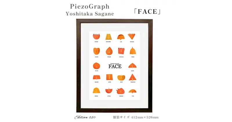 【ふるさと納税】相根良孝 ピエゾグラフ 絵画「FACE」 額装サイズ412mmx526mm 額縁付き アート インテリア 現代版画 出産祝い 進学祝い 成人祝い 就職祝い 退職記念 結婚祝い 結婚記念のお祝い お誕生日 長寿のお祝い 新築祝い 開業のお祝い 綾部 京都【送料無料】