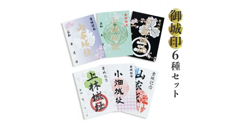 【ふるさと納税】【限定】綾部市 御城印 6枚セット（ 山家城址 / 小畑城址 / 上林城址）【 セット 甲ヶ峯城 和久左衛門佐 小畑城 丹波志 波々伯部 御城印 城 綾部 京都 】