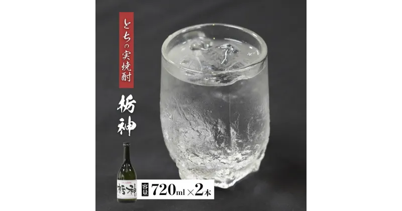 【ふるさと納税】【限定生産】とちの実を使った焼酎「栃神」720ml×2本 【 焼酎 贈答 プレゼント 贈り物 とちの実 栃の実 お土産 綾部 京都 】