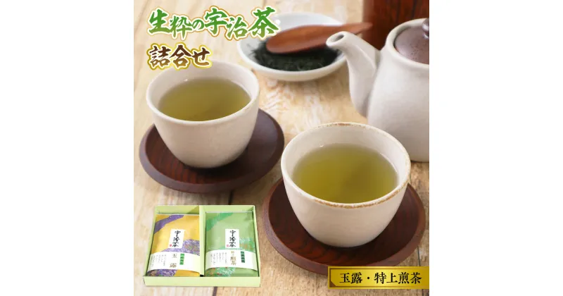 【ふるさと納税】生粋の宇治茶 詰合せ 送料無料 お茶 宇治 茶葉 玉露 煎茶 日本茶 国産 緑茶 箱入り ギフト プレゼント AW01