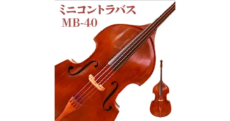 【ふるさと納税】ミニコントラバス MB-40 BM07