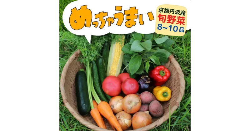 【ふるさと納税】＜369商店＞京都丹波産旬の野菜セット※全て栽培期間中農薬・化学肥料不使用☆月間MVPふるさと納税賞 第1号（2020年10月）・SDGs未来都市亀岡 発送月選択 発送時期が選べる