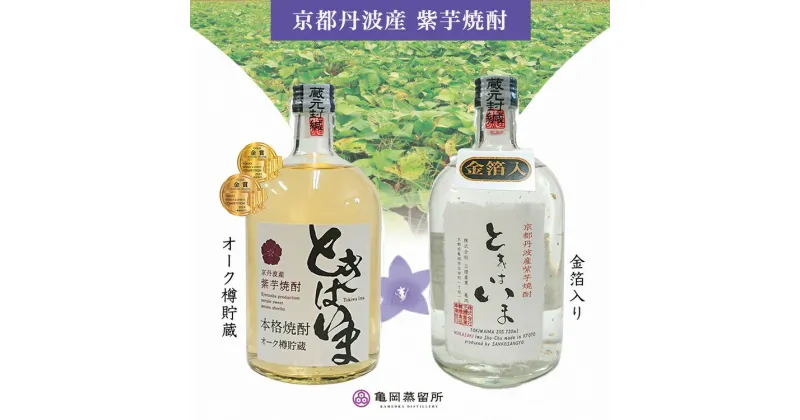 【ふるさと納税】京都で造った紫芋焼酎『ときはいま セット』 ☆月間MVPふるさと納税賞 第1号（2020年10月）・SDGs未来都市亀岡